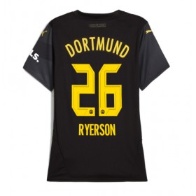 Borussia Dortmund Julian Ryerson #26 Borte skjorte til dame 2024-25 Kortermet